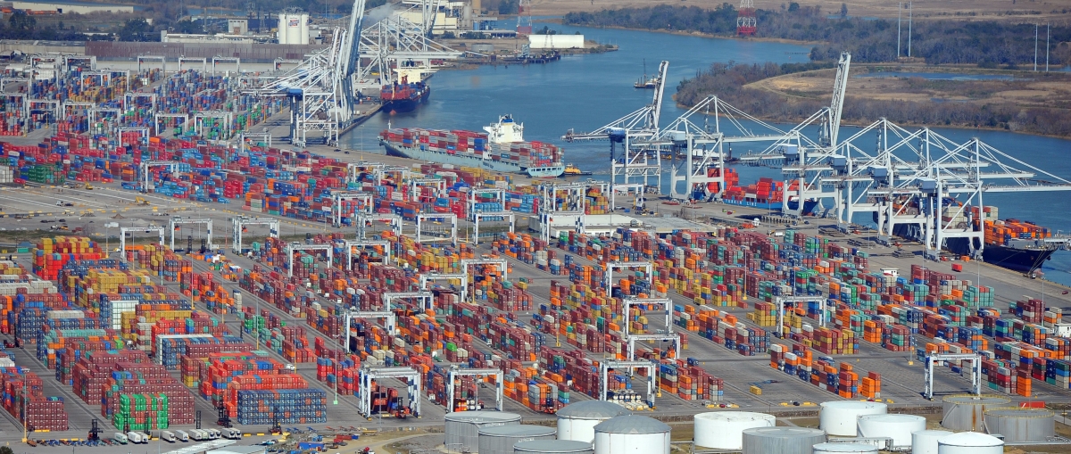 Containers at Port